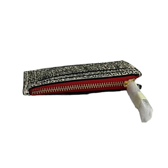 Coach Disney Mickey Mouse X Keith Haring Mini Skinny Id Case - Picture 3 of 6